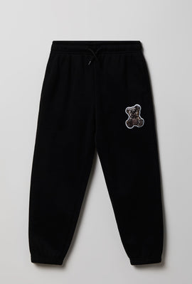 Jogger en molleton brodé junior