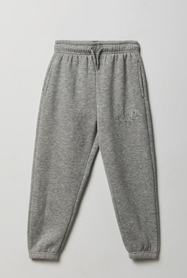 Jogger en molleton brodé junior