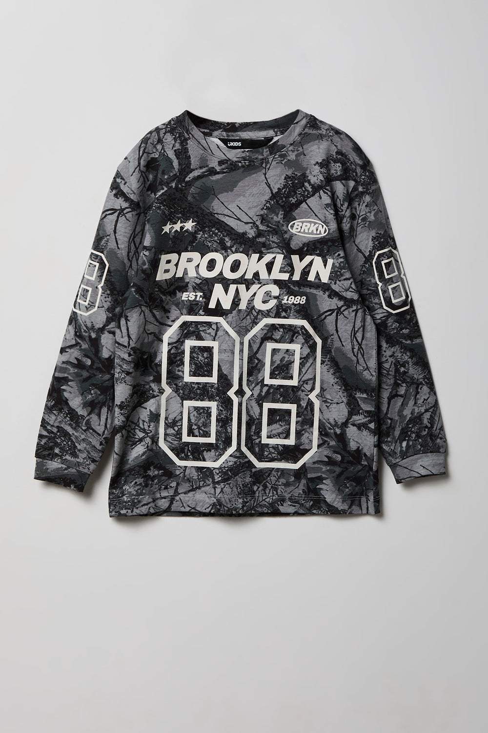 Youth Camo Graphic Long Sleeve Tee Youth Camo Graphic Long Sleeve Tee