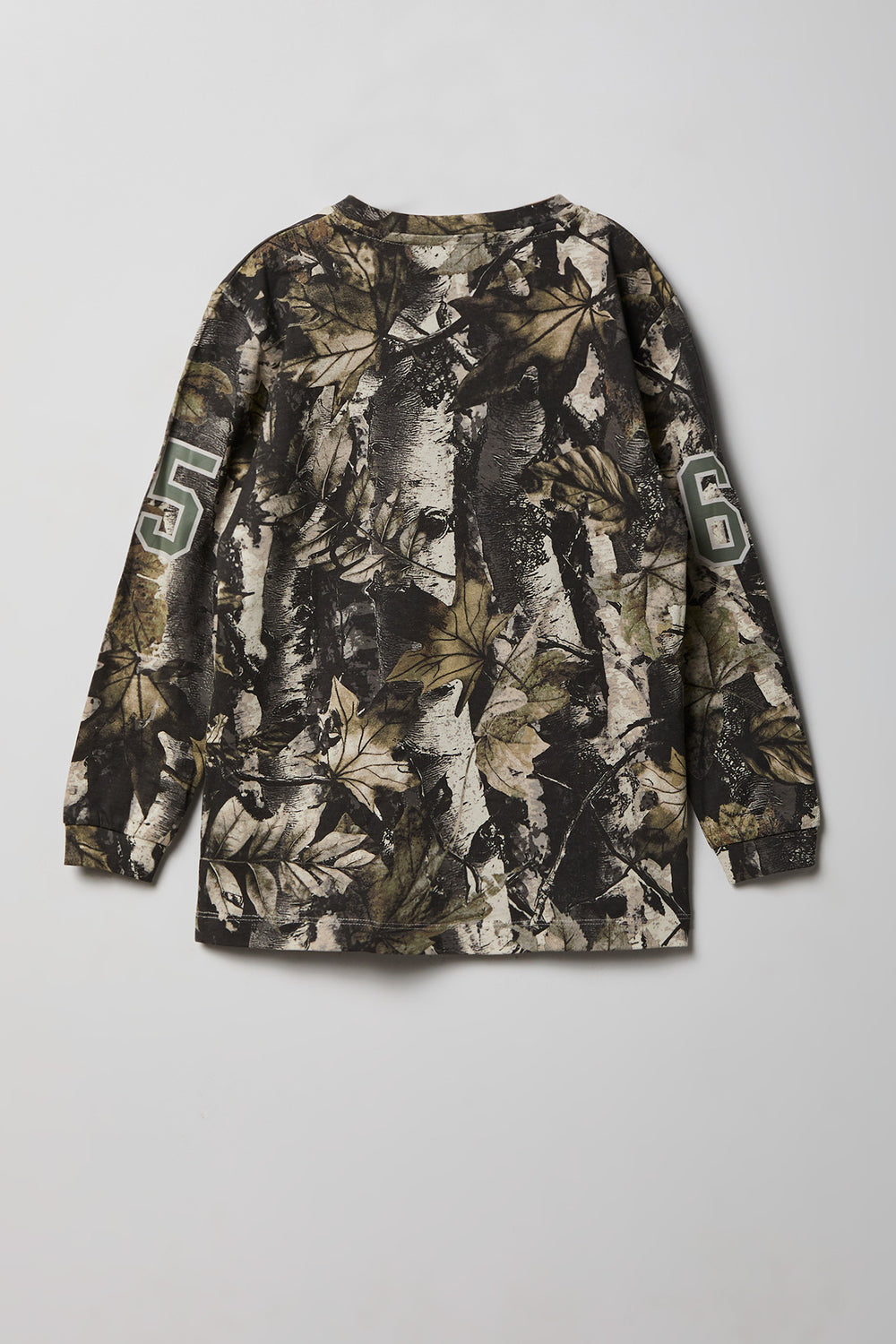 T-shirt à manches longues camouflage junior T-shirt à manches longues camouflage junior