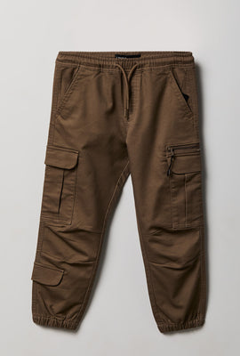Youth Soft Knit Cargo Joggers