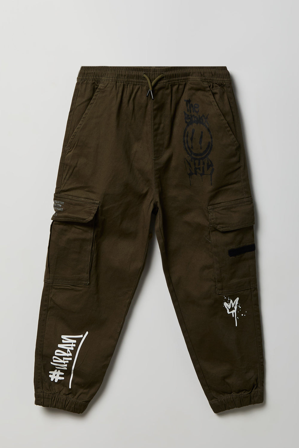 Youth Graphic Cargo Twill Jogger Youth Graphic Cargo Twill Jogger