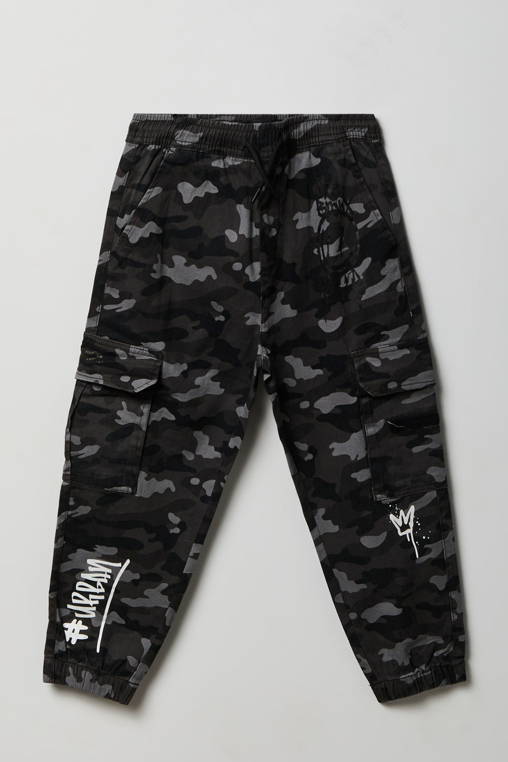 Youth Graphic Cargo Twill Jogger Youth Graphic Cargo Twill Jogger