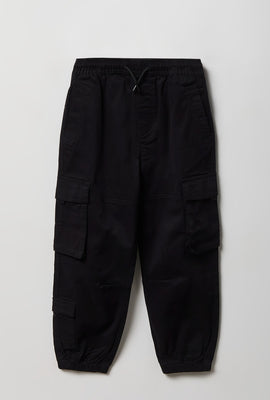 Youth Cargo Twill Jogger