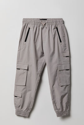 Jogger cargo à poches zippées junior