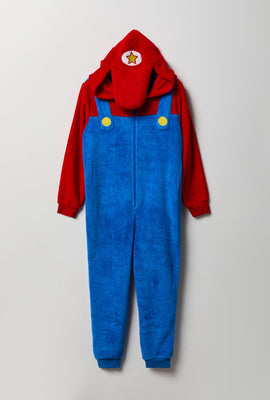 Youth Plumber Plush Onesie