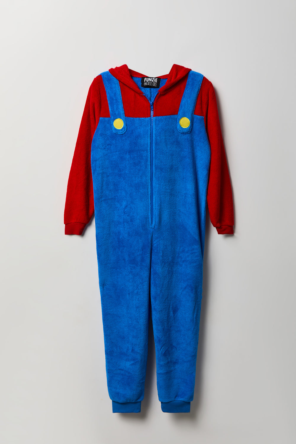 Combinaison en peluche plombier junior Combinaison en peluche plombier junior