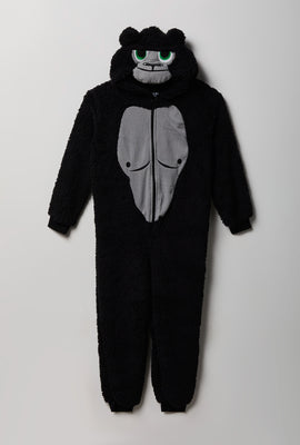Youth 3D Gorilla Sherpa Onesie