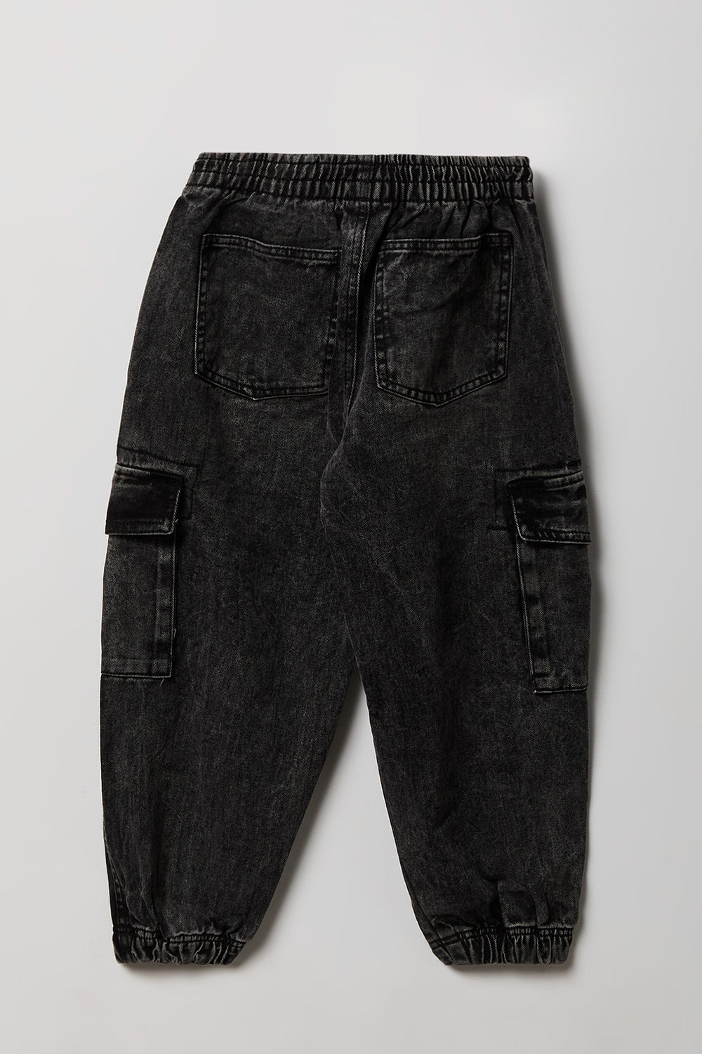 Jogger cargo en denim à motif graffiti junior Jogger cargo en denim à motif graffiti junior