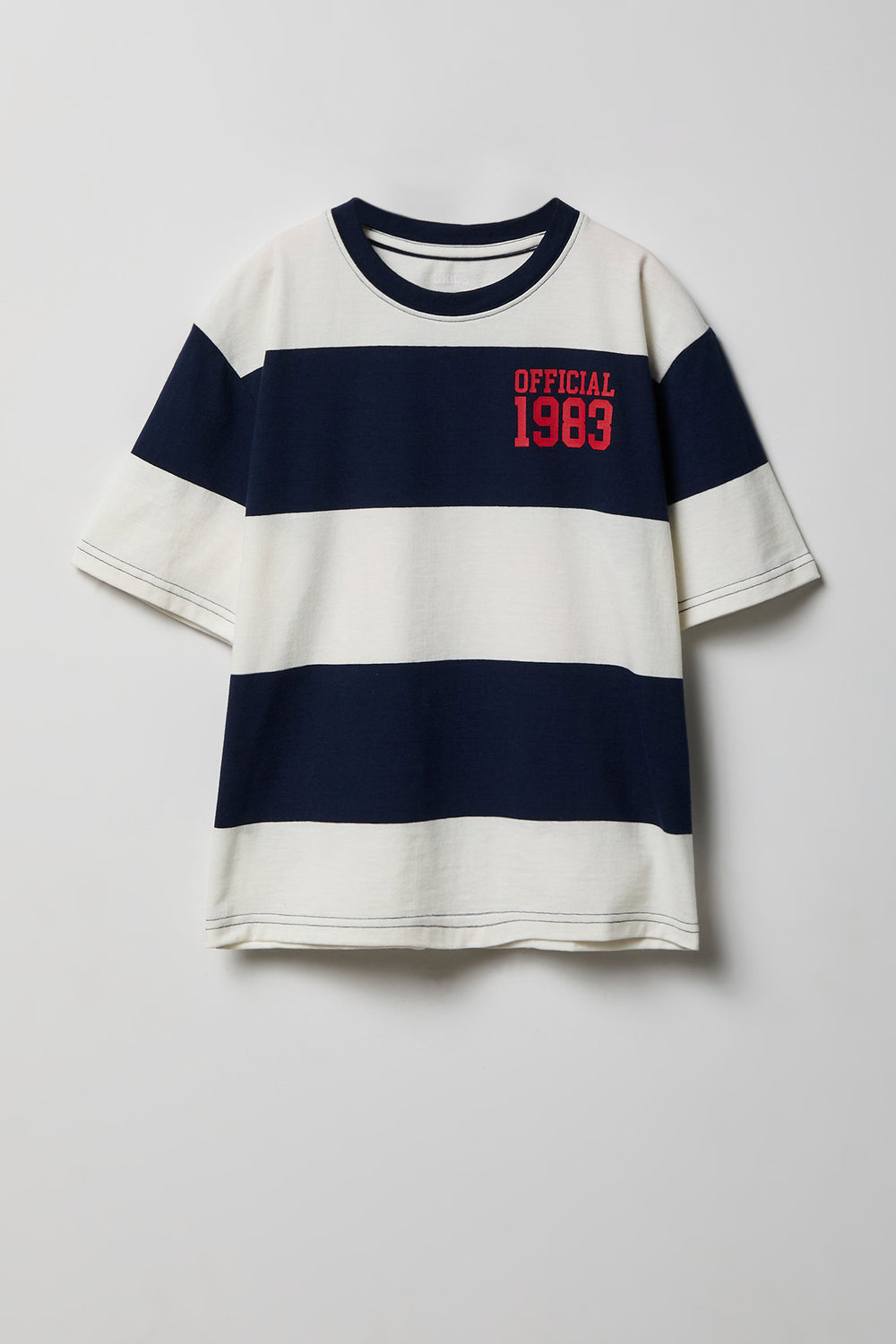 Youth Graphic Striped Tee Youth Graphic Striped Tee