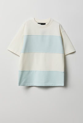 T-shirt bicolore coupé-cousu junior