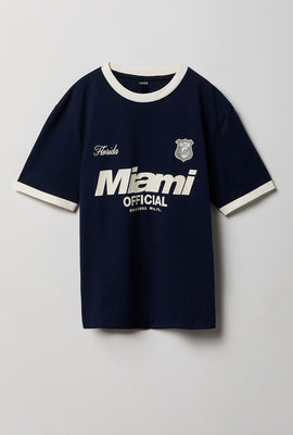 Youth Graphic Ringer Tee