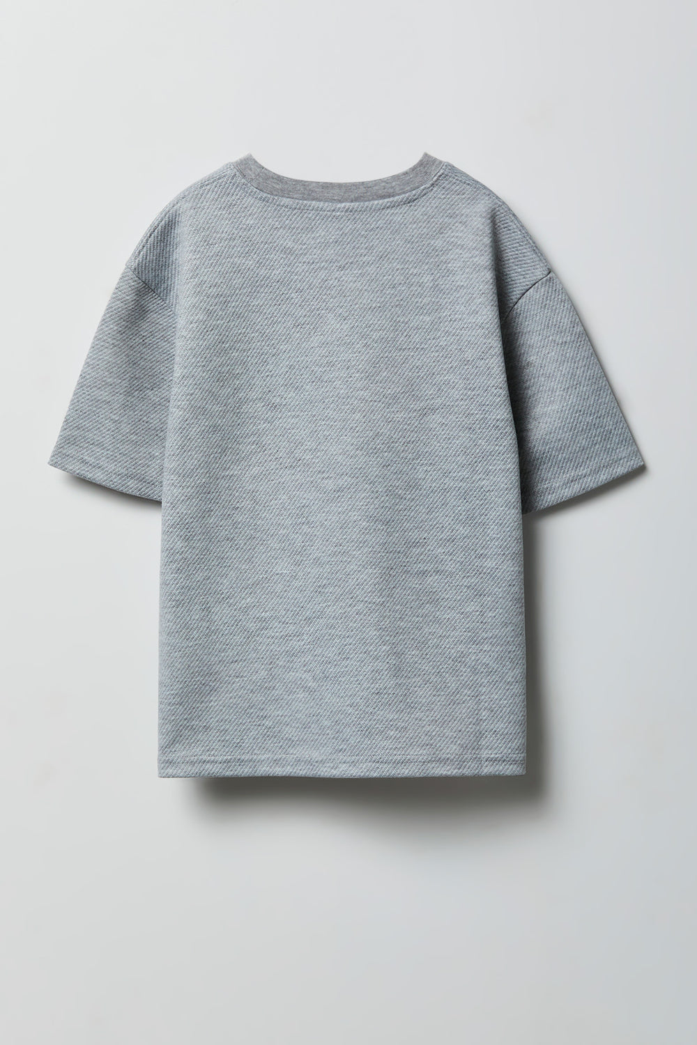 Youth Textured Embroidered Tee Youth Textured Embroidered Tee