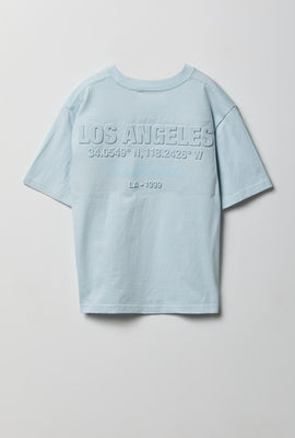 Youth City Graphic Embossed Tee