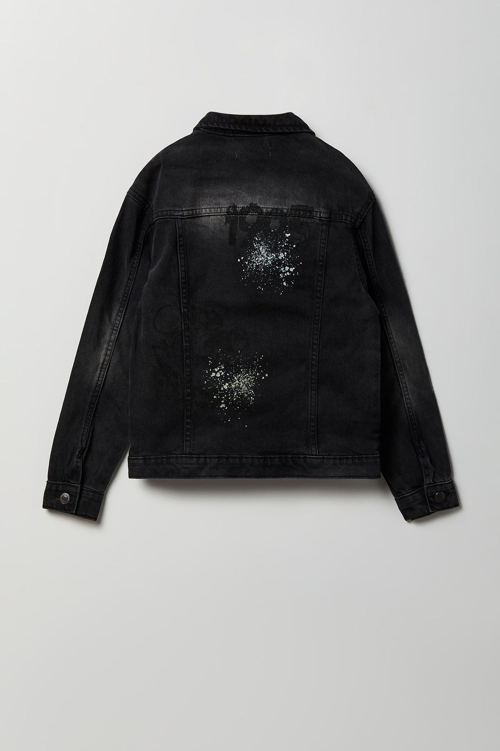 Veste en denim à motifs graffiti junior Veste en denim à motifs graffiti junior