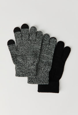 Gants tactiles junior paquet de 3
