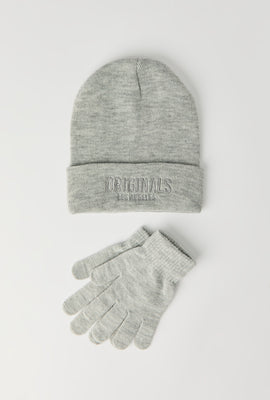 Youth Originals Beanie & Gloves Set