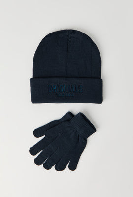 Youth Originals Beanie & Gloves Set