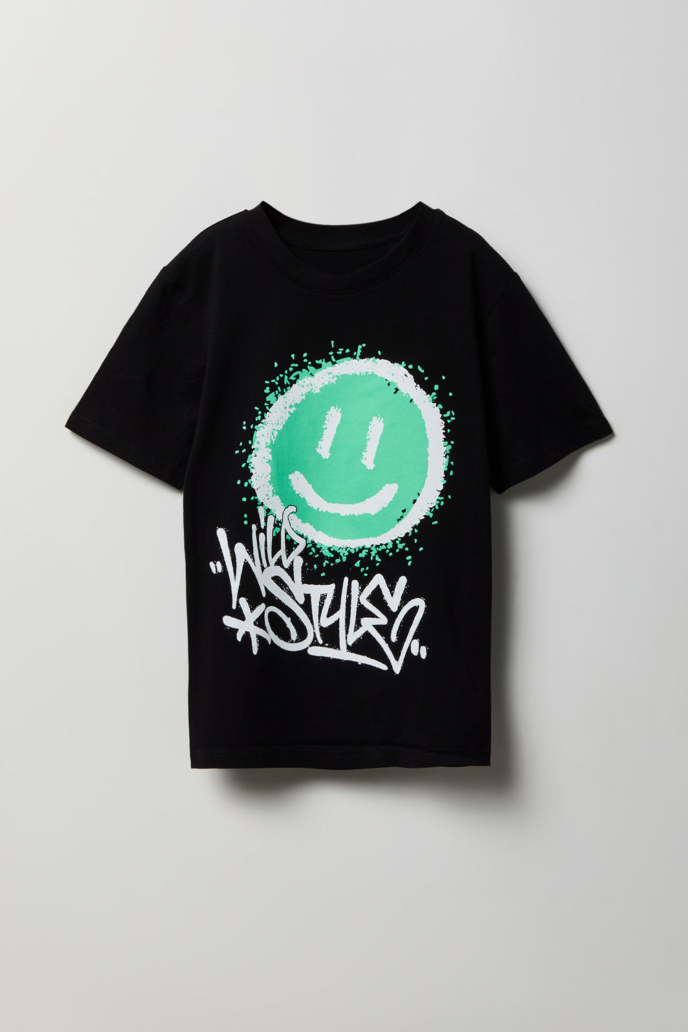 T-shirt imprimé visage souriant junior T-shirt imprimé visage souriant junior