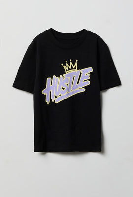 T-shirt imprimé Hustle junior