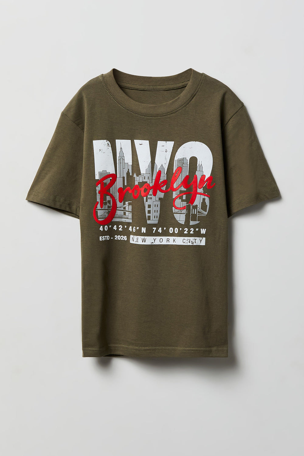 T-shirt imprimé Brooklyn NYC junior T-shirt imprimé Brooklyn NYC junior