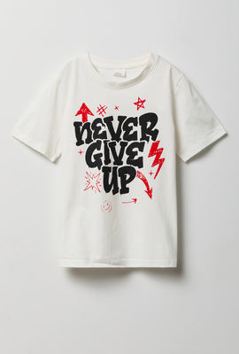 Youth Never Give Up Graphic Tee