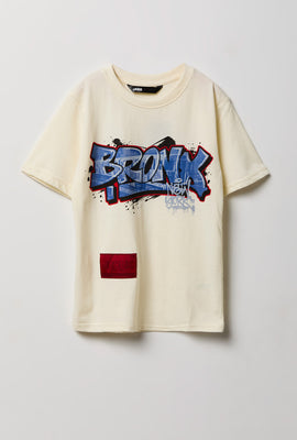 T-shirt imprimé graffiti junior