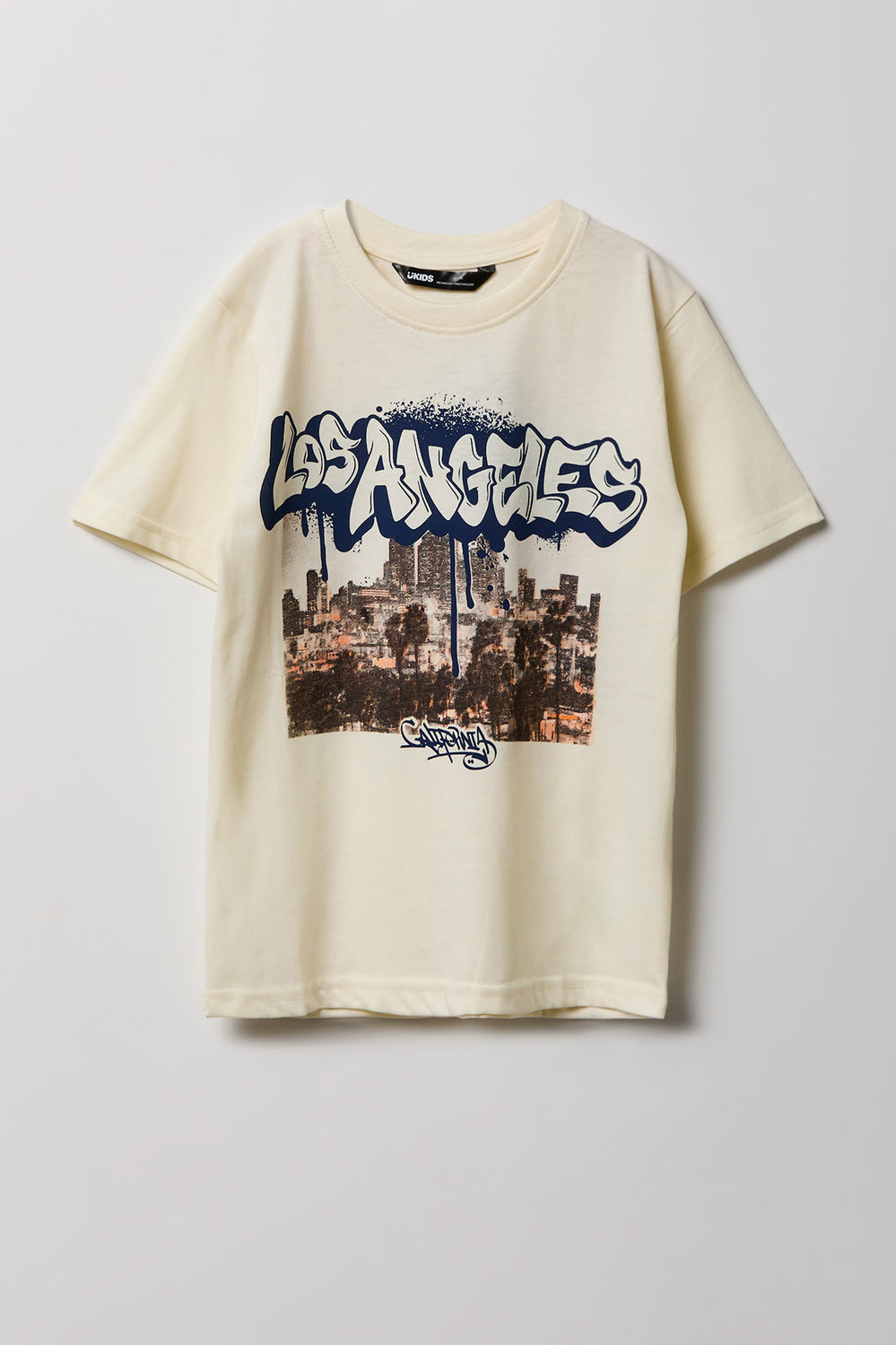 T-shirt imprimé photo style graffiti junior T-shirt imprimé photo style graffiti junior