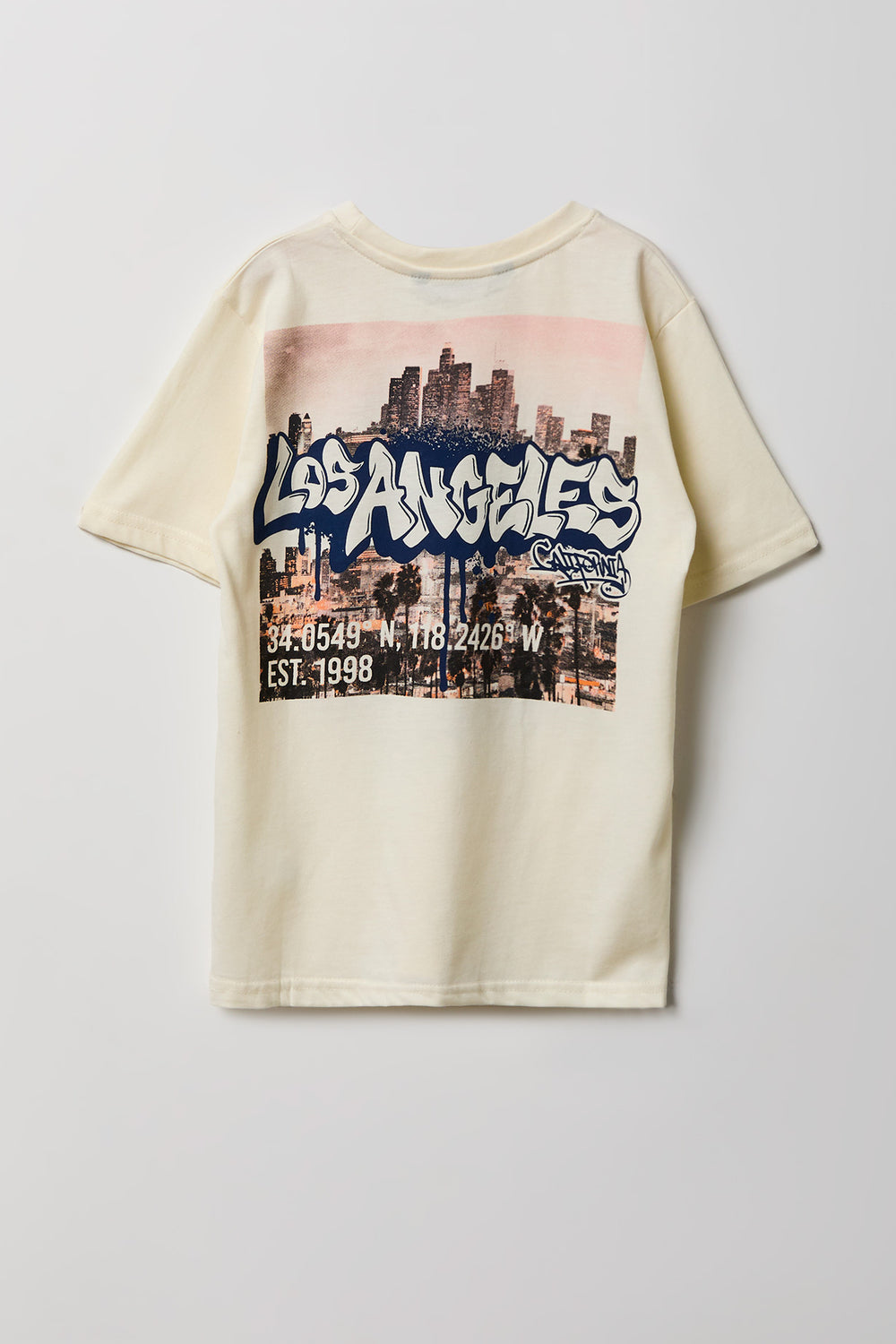 Youth Photo Graffiti Graphic Tee Youth Photo Graffiti Graphic Tee