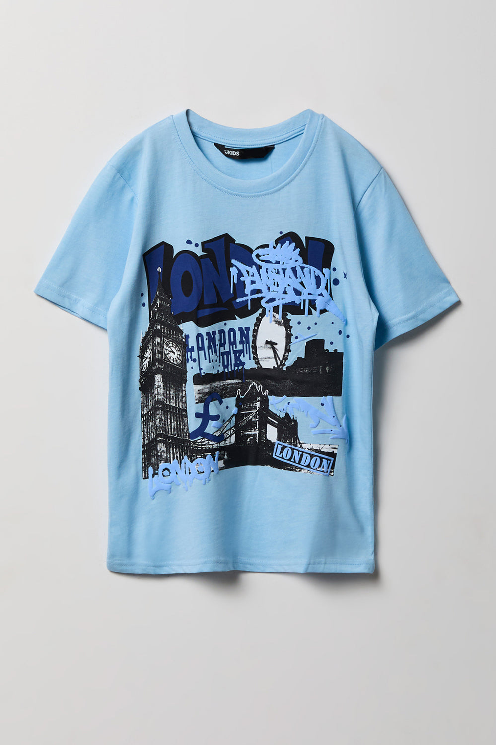 Youth Photo Graffiti Graphic Tee Youth Photo Graffiti Graphic Tee