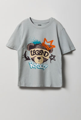 T-shirt imprimé ours en peluche junior
