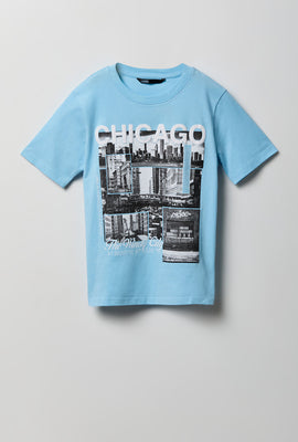 T-shirt imprimé villes junior