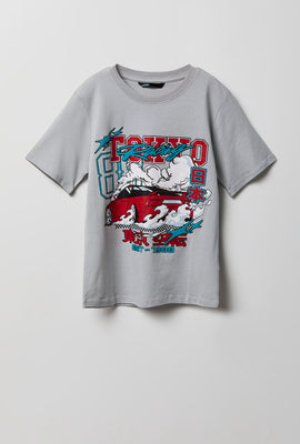 T-shirt imprimé de course junior