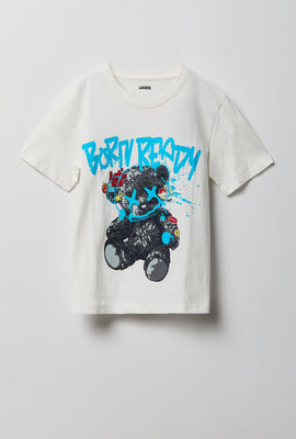 T-shirt imprimé ourson junior