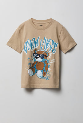 T-shirt imprimé ourson junior