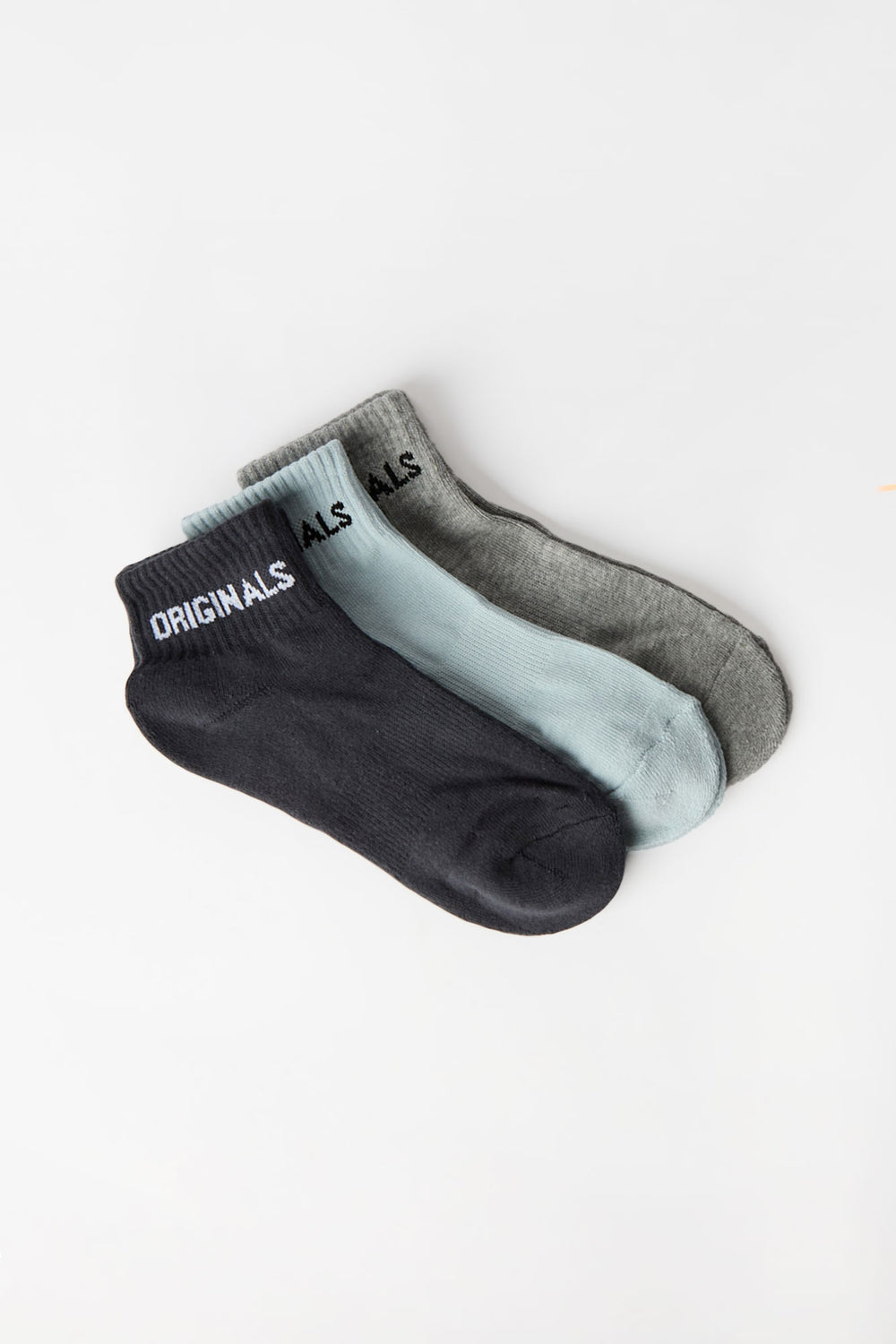 Youth Originals Quarter Socks 3-Pack Youth Originals Quarter Socks 3-Pack