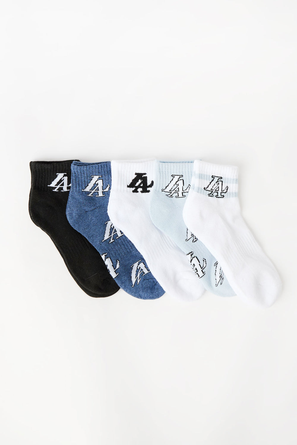 5 paires de chaussettes à la cheville villes junior 5 paires de chaussettes à la cheville villes junior