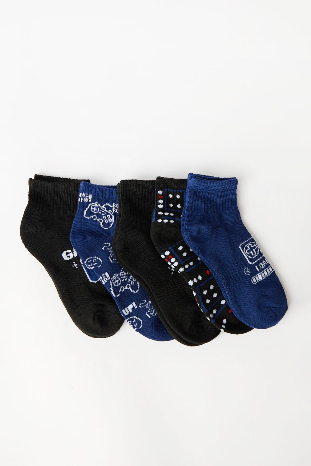 5 paires de chaussettes à la cheville gamer junior 5 paires de chaussettes à la cheville gamer junior