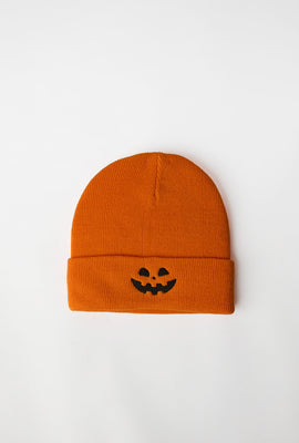 Youth Halloween Graphic Jacquard Knit Beanie