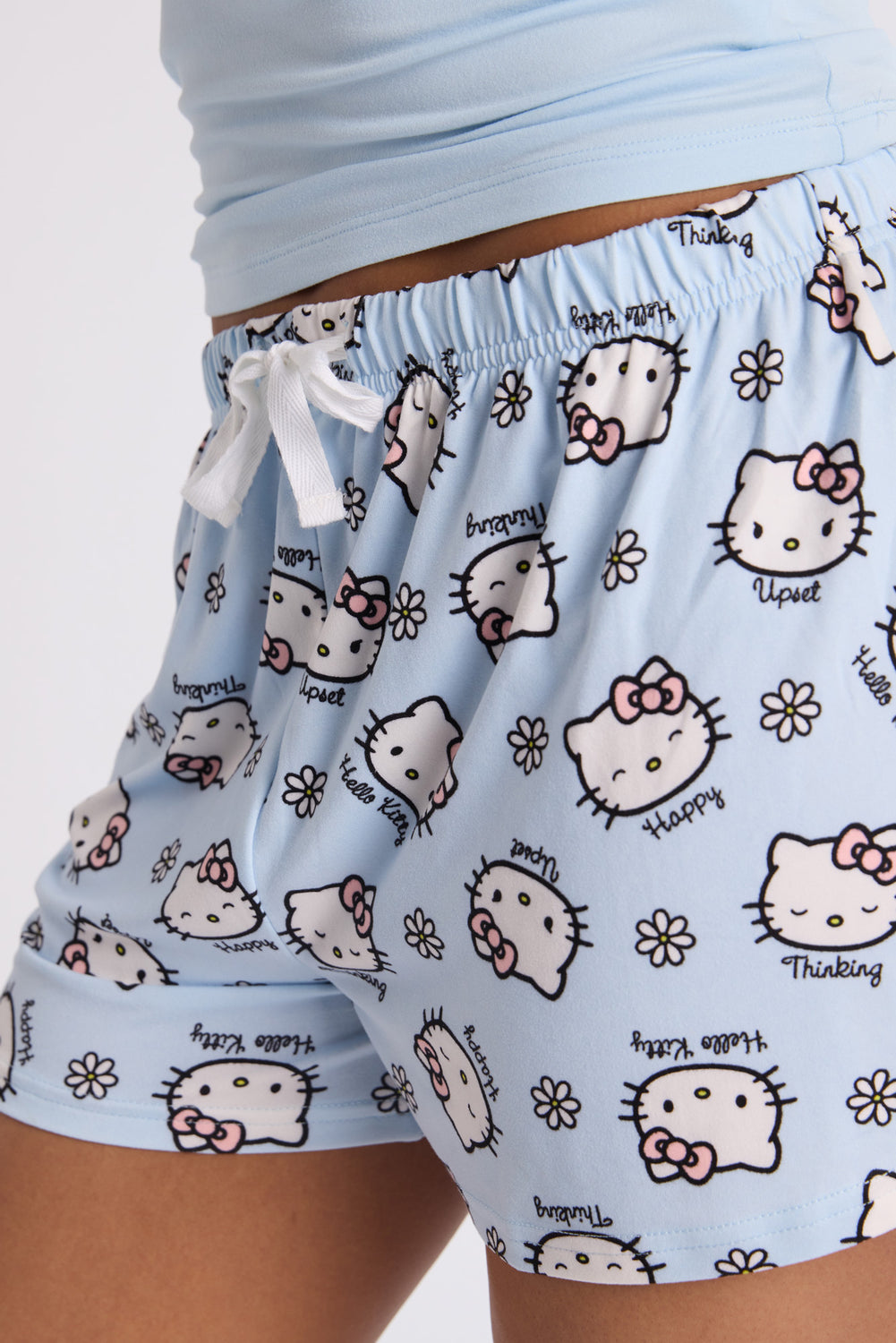 Hello Kitty 2-Piece Pajama Tank Top & Shorts Set Hello Kitty 2-Piece Pajama Tank Top & Shorts Set