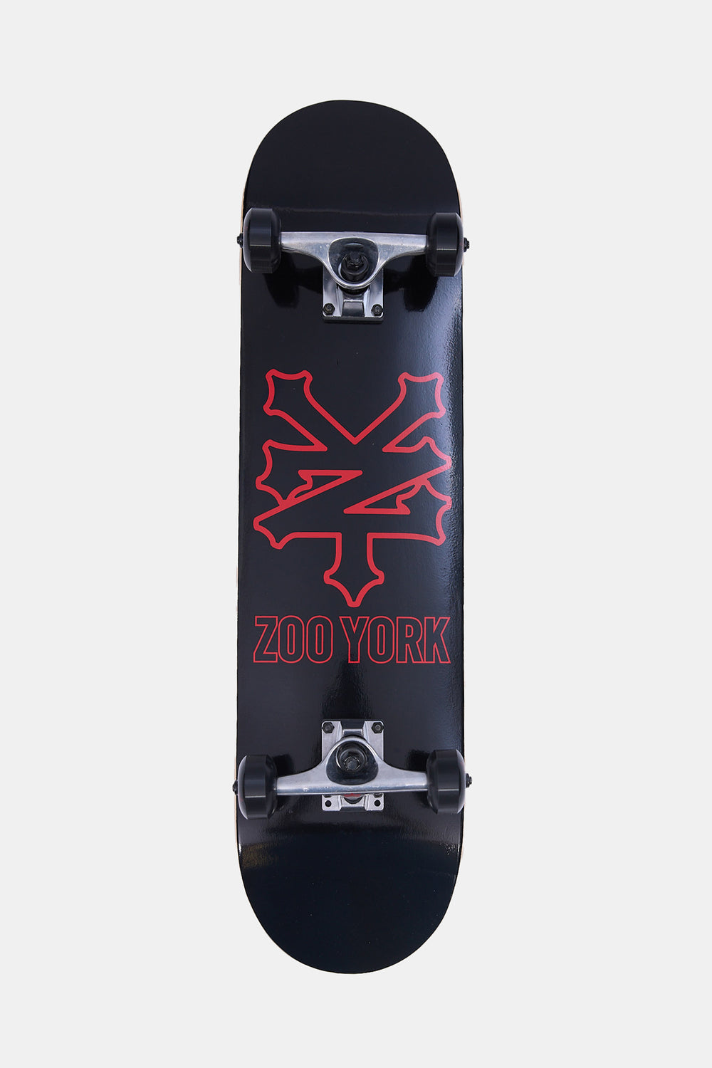 Skateboard imprimé logo rouge Zoo York 7.75