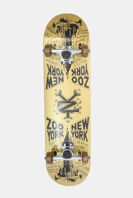 Zoo York Gold Mirrored Skateboard 8