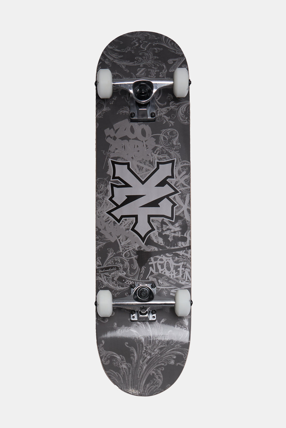 Zoo York Graffiti Smoke Skateboard 7.75