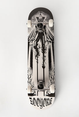 Planche à roulette motif clown maléfique Zoo York 7.75