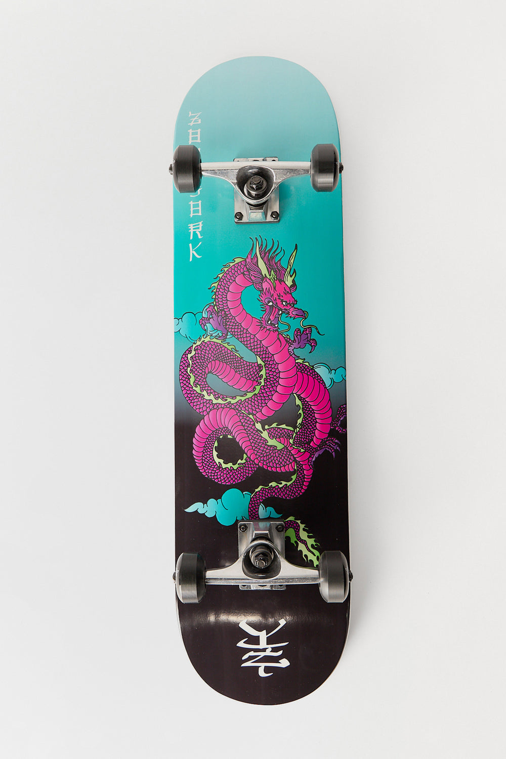 Planche à roulette motif dragon rose Zoo York 8