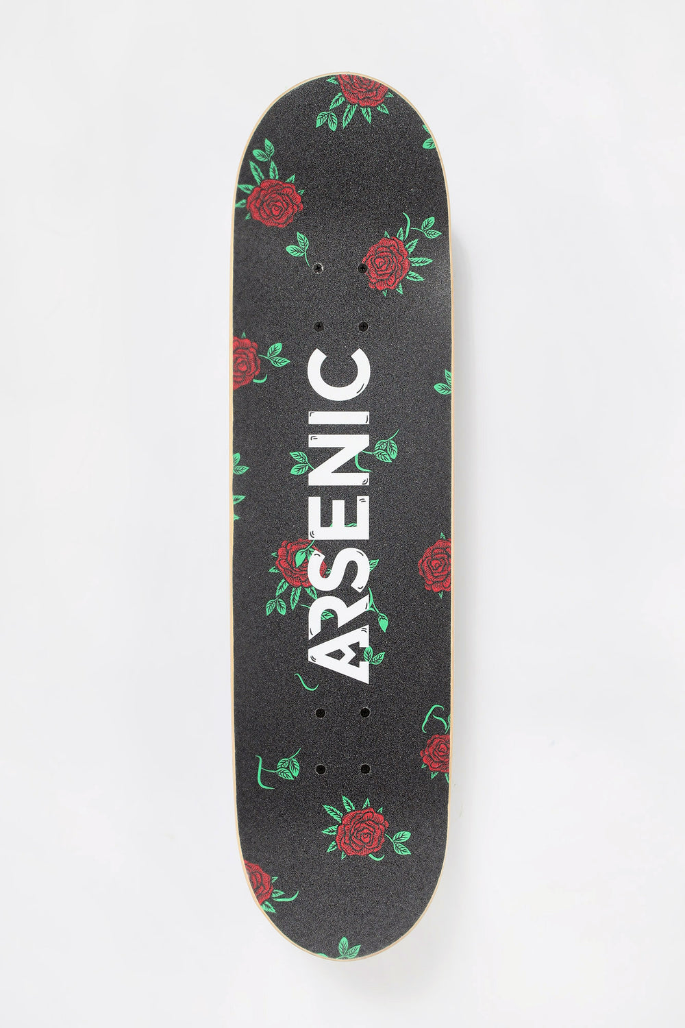 Skateboard Imprimé Crânes & Roses Arsenic 8