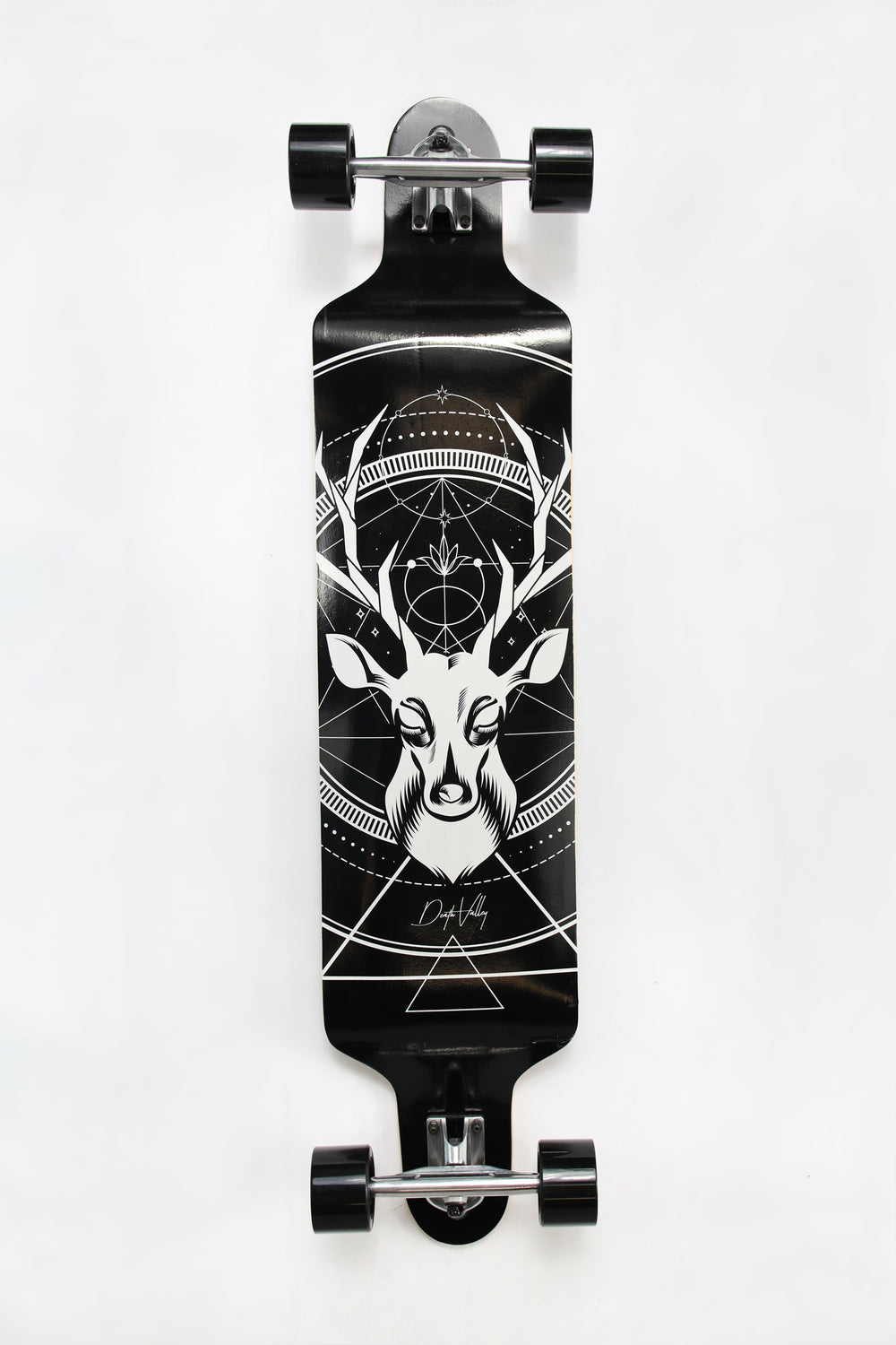 Wonderful Black & White Deer Longboard 42