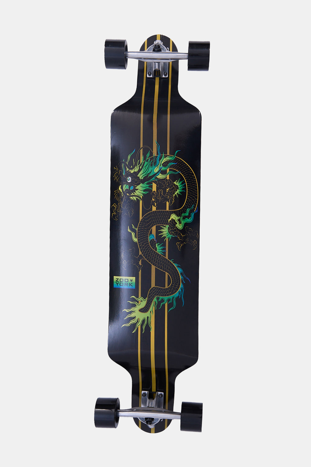 Longboard imprimé dragon doré Zoo York 41