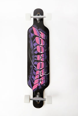Longboard imprimé logo galaxie Zoo York 40