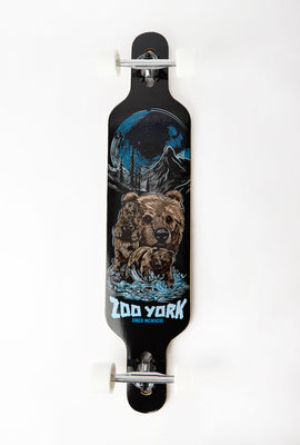 Longboard imprimé ours nocturne Zoo York 40